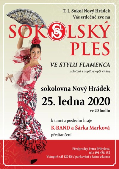Fotografie: Sokolský ples Nový Hrádek